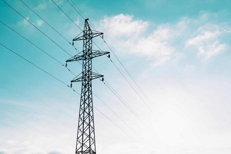 pole of high-voltage transmission line